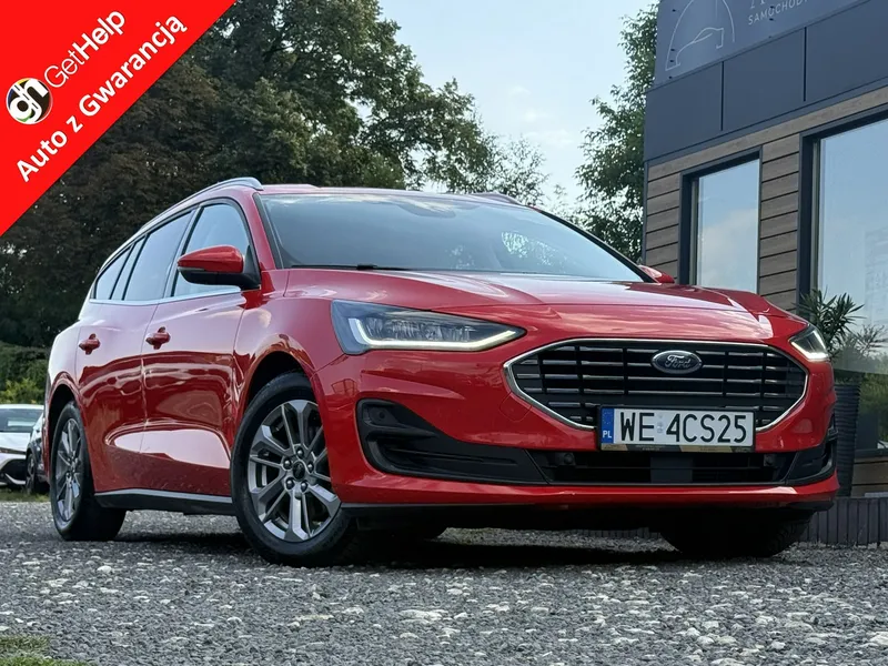 Ford Focus Salon Polska Poleasingowy I właściciel Serwis ASO VAT 23% Bezwypadkowy