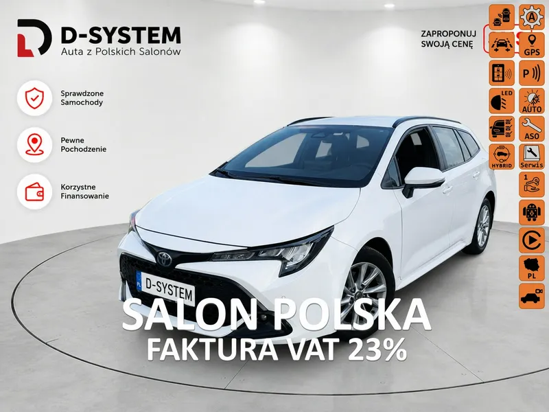 Toyota Corolla 24 Tylko Salon Polska 1Właściciel GWARANCJA serwis ASO 140