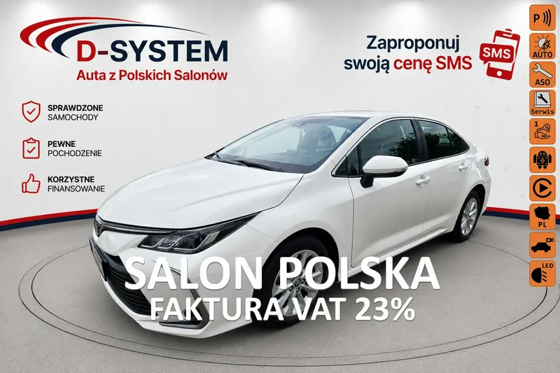 Toyota Corolla 2023 Tylko Salon Polska 1Właściciel GWARANCJA BEZWYPADKOWY st