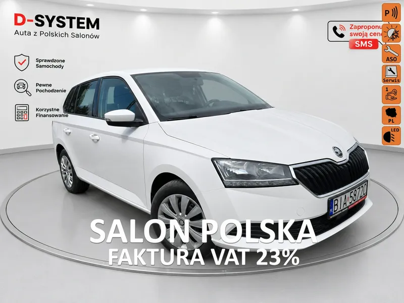 Škoda Fabia 2021 Salon Polska 2Właściciel GWARANCJA 29,9tys BRUTTO