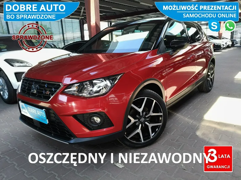 Seat Arona 1.5 150KM FR Navigacja, AutoAndroid/AppleCar, Ambiente,CzujnikiParkow.