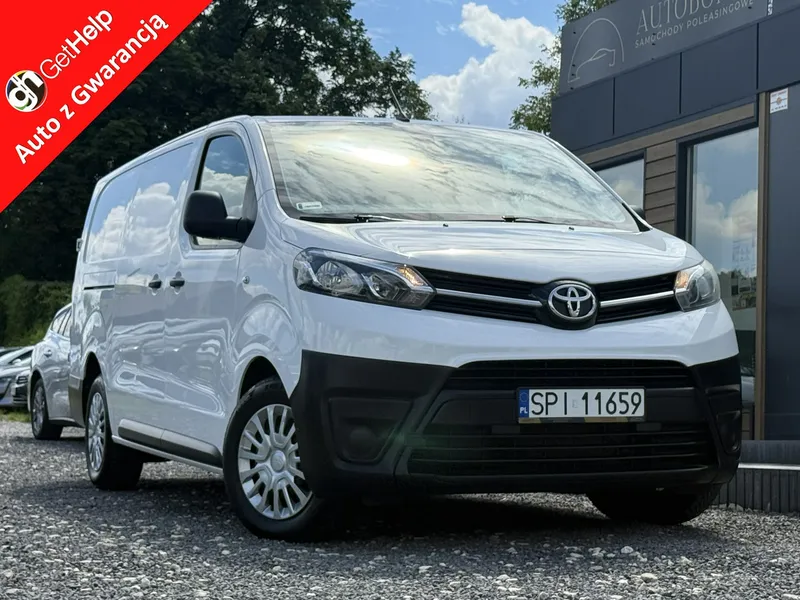 Toyota ProAce Salon Polska Poleasingowy Bezwypadkowy I właściciel Serwis ASO VAT 23%