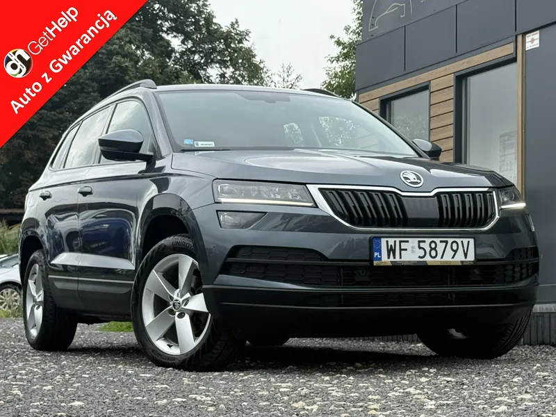 Škoda Karoq Salon Polska I właściciel Serwis ASO VAT 23% Bezwypadkowy Poleasingowy