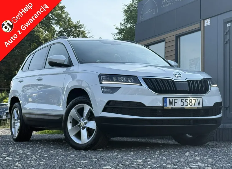 Škoda Karoq Salon Polska I właściciel Serwis ASO VAT 23% Bezwypadkowy Poleasingowy