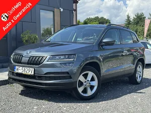 Škoda Karoq Salon Polska I właściciel Serwis ASO VAT 23% Bezwypadkowy Poleasingowy