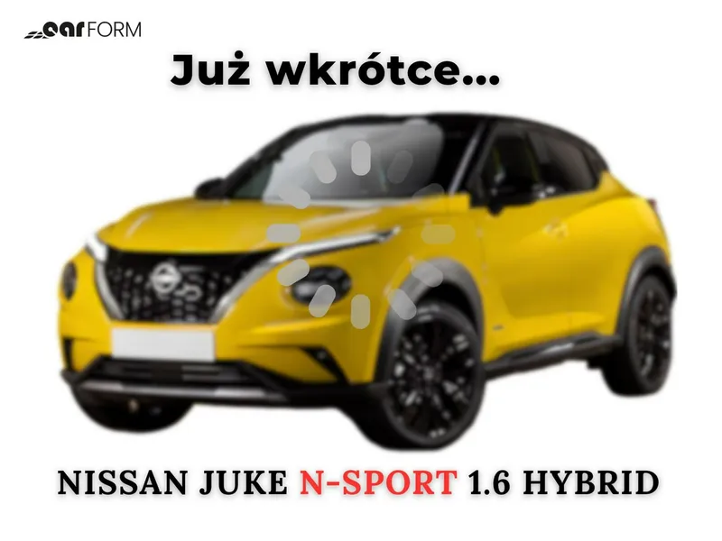 Nissan Juke N-SPORT Hybrid, 143KM, LED, ACC, Asystenci, Kamera 360, BOSE, F-ra VAT