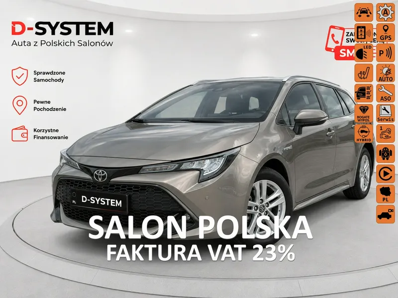 Toyota Corolla 22 Salon Polska 1.8 HYBRID 1wł z Pakietem TECH Serwis ASO
