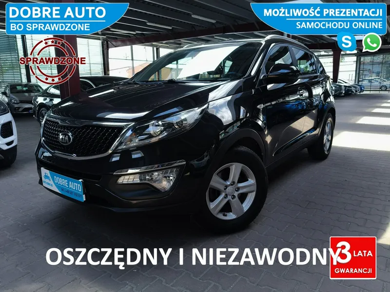 Kia Sportage 1.6 135KM Rej. 2016 Navigacja, Kamera, Grzane Fotele Przód/Tył