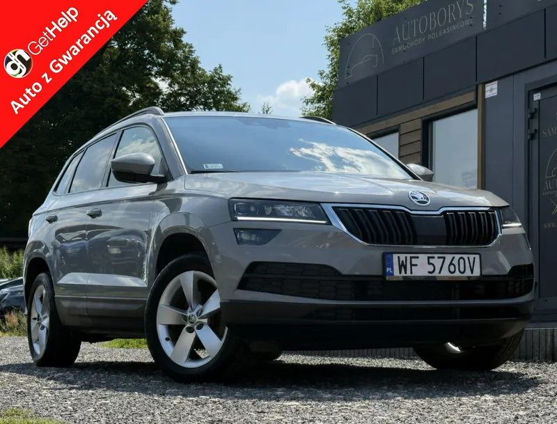Škoda Karoq Salon Polska I właściciel Serwis ASO VAT 23% Bezwypadkowy Poleasingowy