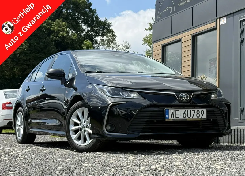 Toyota Corolla czarny Poleasingowy I właściciel Serwis ASO VAT 23% Krajowy