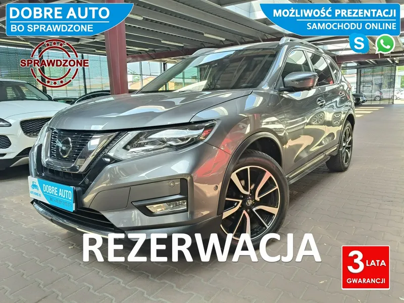 Nissan X-Trail 1.6 163KM Tekna Panorama,Navi,Martwe Pole,Skóra, Kamera 360,El.Klapa