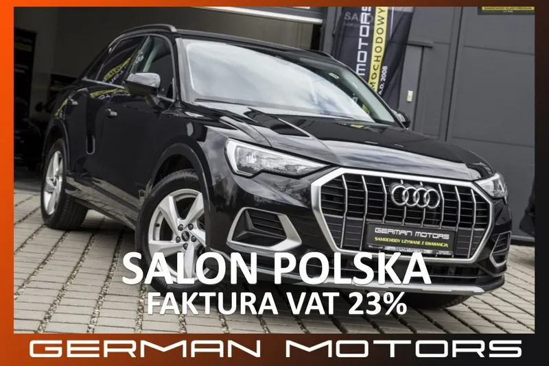 Audi Q3 Virtual Kockpit / Stronic / Bezwypadkowa / Gwarancja na ROK / FV23%