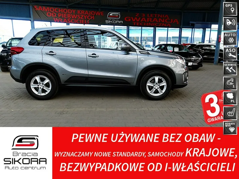 Suzuki Vitara 1,4 140KM Led+Navi+PODGRZ. FOTELE+Kamera 1WŁ. GWAR. KRAJOWY BEZWYPAD