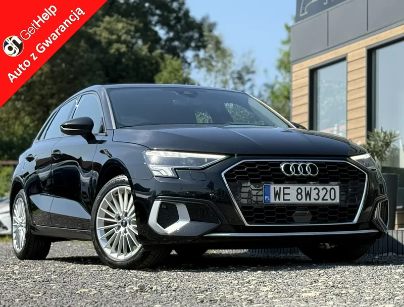 Audi A3 Sportback Salon Polska Poleasingowy I właściciel Serwis ASO VAT 23% Bezwypadkowy