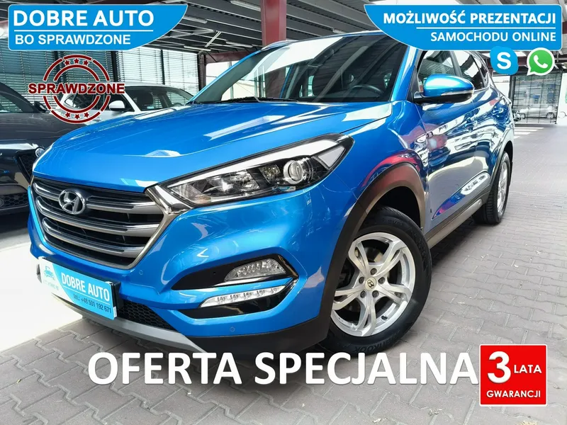 Hyundai Tucson 1.6 177KM Automat,Navi,Kamera,Asyst.Pasa,Syst.Rozp.Znaków,GrzaneFotele