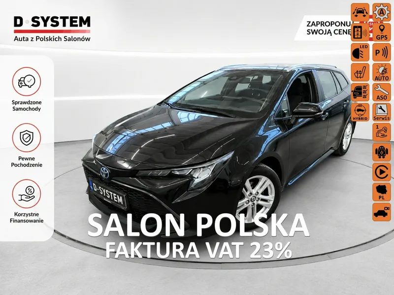 Toyota Corolla 22 Salon Polska 2.0 HYBRID 1wł z Pakietem TECH Bezwypadk Serwis 184s78