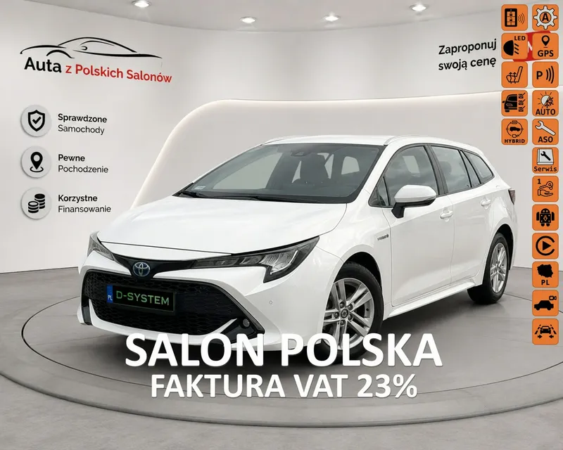 Toyota Corolla 22 Salon Polska 1.8 HYBRID z Pakietem TECH bezwypadko-Serwis ASO 73-0X